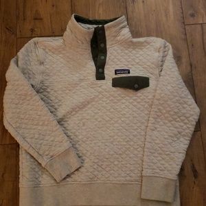 Patagonia Quilted Organic Cotton snap T Pullover